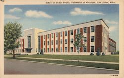 School of Public Health at the University of Michigan Postcard