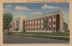 School of Public Health - University of Michigan Postcard