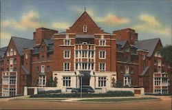 Stockwell Hall, Girls' Dormitory - University of Michigan Postcard