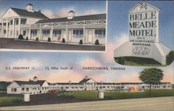 Belle Meade Motel Postcard