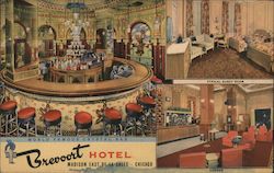 Brevoort Hotel - Madison East of La Salle Chicago, IL Postcard Postcard Postcard