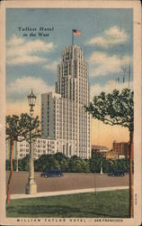 William Taylor Hotel - Tallest in the West Postcard