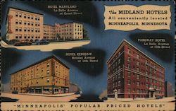 The Midland Hotels Postcard