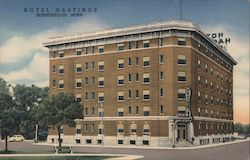 Hotel Hastings Postcard