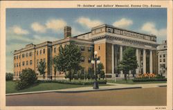 Soldiers' and Sailors' Memorial Kansas City, KS Postcard Postcard Postcard