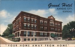 Hotel Grund Kansas City, KS Postcard Postcard Postcard