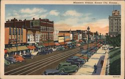 Minnesota Avenue Kansas City, KS Postcard Postcard Postcard