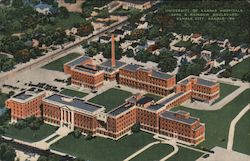 University of Kansas Hospital Kansas City, KS Postcard Postcard Postcard