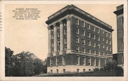 Nurses' Residence, Bell Memorial Hospital, University of Kansas School of Medicine Kansas City, KS Postcard Postcard Postcard