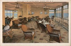 Ship's Deck A'Top Colton Manor Atlantic City, NJ Postcard Postcard Postcard