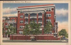 Hotel Parkview Kansas City, MO Postcard Postcard Postcard