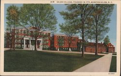 Salem College at Winston Salem Postcard