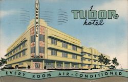 Tudor Hotel Miami Beach, FL Postcard Postcard Postcard