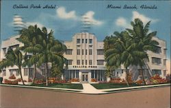 Collins Park Hotel Miami Beach, FL Postcard Postcard Postcard