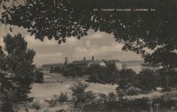 St. Vincent College Latrobe, PA Postcard Postcard Postcard