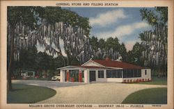 Miller's Grove General Store and Filing Station Postcard