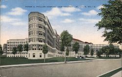 Homer G. Phillips Hospital (For Colored) St. Louis, MO Postcard Postcard Postcard