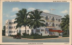 Hotel Claridge Miami Beach, FL Postcard Postcard Postcard