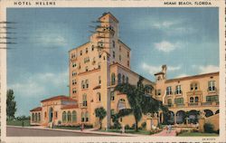 Hotel Helene 1030 15th Street Miami Beach, FL Postcard Postcard Postcard