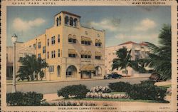 Shore Park Hotel Miami Beach, Florida Postcard