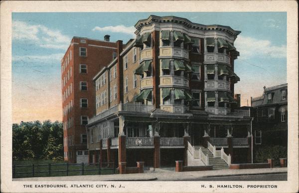 The Eastbourne Atlantic City, NJ Postcard