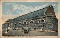 Fifth Regiment Armory, West Hoffman Street Postcard