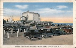 Hyman's Shore Dinners, End of the Boardwalk at the Inlet Atlantic City, NJ Postcard Postcard Postcard