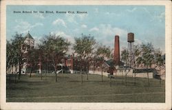 State School for the Blind Postcard