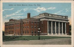 Soldiers and Sailors Memorial Postcard