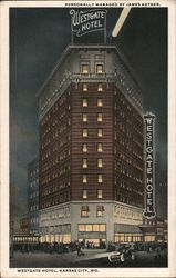 Westgate Hotel Kansas City, MO Postcard Postcard Postcard