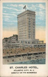 St. Charles Hotel Atlantic City, NJ Postcard Postcard Postcard