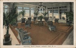 Solarium Hotel Dennis Postcard