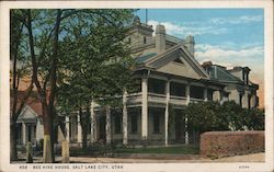 Bee Hive House Salt Lake City, UT Postcard Postcard Postcard