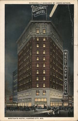 Westgate Hotel Kansas City, MO Postcard Postcard Postcard