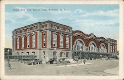 Depot New York Central Lines Rochester, NY Postcard Postcard Postcard