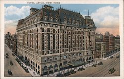 Hotel Astor Postcard