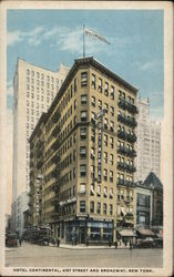 Hotel Continental Postcard