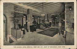 The Lounge, Hotel Bristol Postcard