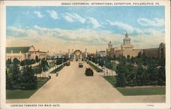 Sesqui-Centennial International Exposition Postcard