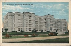 Washington High School Milwaukee, WI Postcard Postcard Postcard