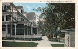 Starved Rock State Park Hotel Postcard