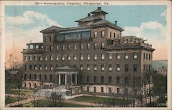 Homeopathic Hospital Postcard