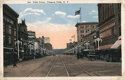 Falls Street Postcard