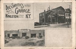 Doc Smith's Garage Kingston, NY Postcard Postcard Postcard