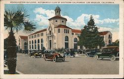 Headquarters Building, Automobile Club of Southern California Los Angeles, CA Postcard Postcard Postcard