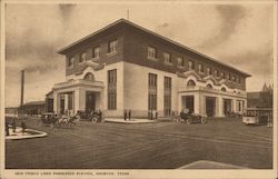 New Frisco Lines Passenger Station Houston, TX Postcard Postcard Postcard