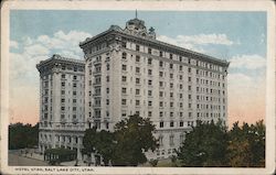 Hotel Utah Salt Lake City, UT Postcard Postcard Postcard