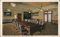 Board Room, Utah State Capitol Salt Lake City, UT Postcard Postcard Postcard