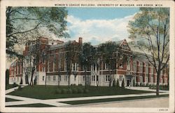 Women's League Building, University of Michigan Ann Arbor, MI Postcard Postcard Postcard