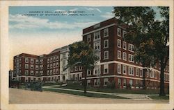 Couzen's Hall, Nurses Dormitory, University of Michigan Ann Arbor, MI Postcard Postcard Postcard